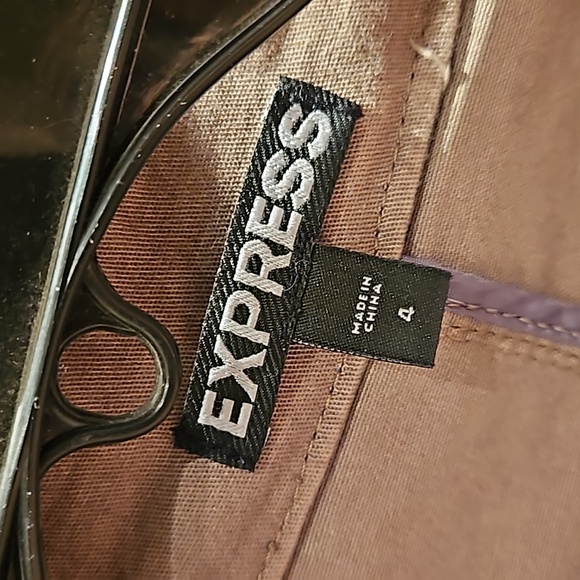 Express Brown Utility Jacket - Picture 5 of 9